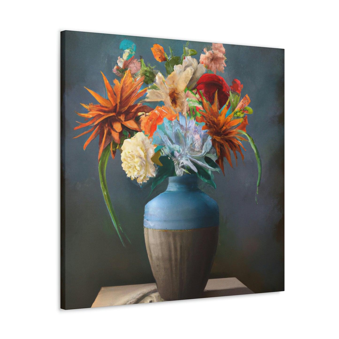 Joyous Floral Lush - Canvas