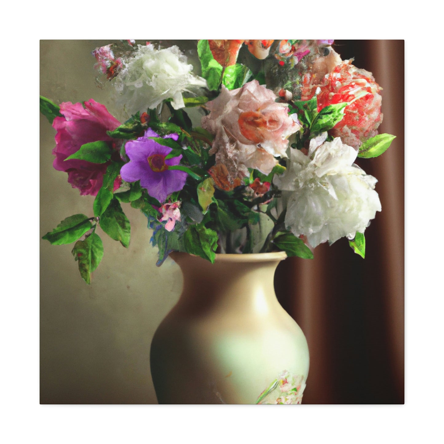 Floral Enchantment. - Canvas