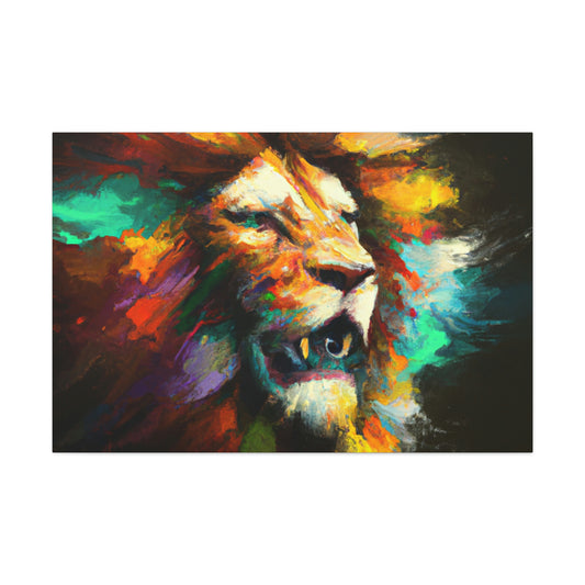 Rainbow Majesty - Canvas