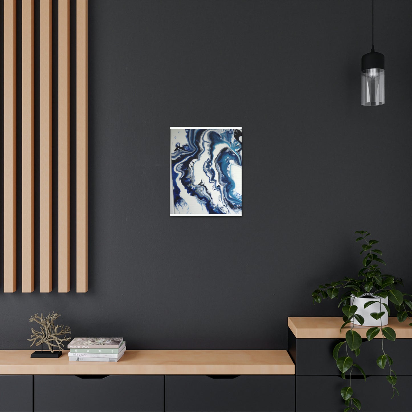 "Blue Bliss" - Canvas