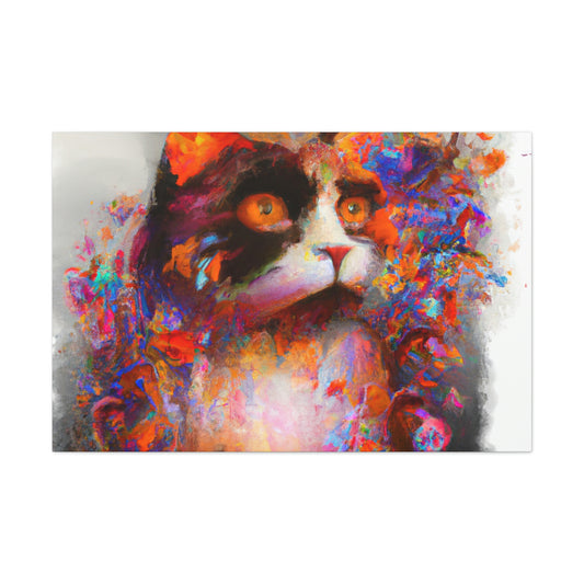 "Kaleidocat" - Canvas