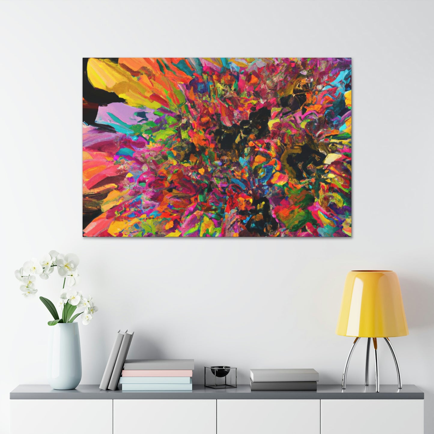 "Psychedelic Blossom" - Canvas