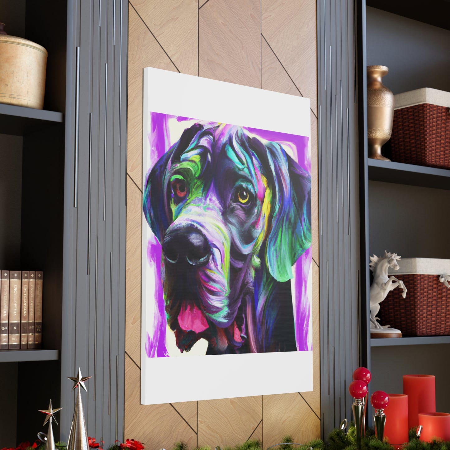 Vibrant Dane Dreams - Canvas