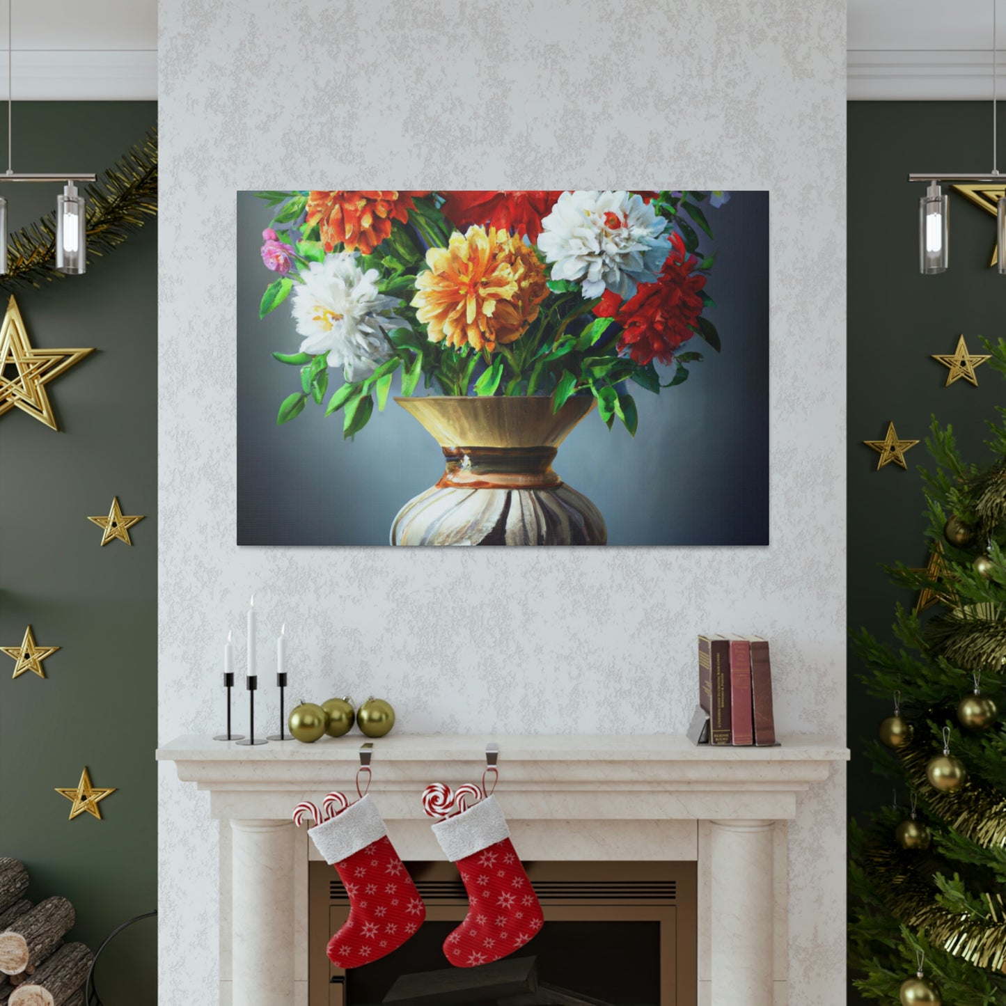 Flowering Splendor. - Canvas