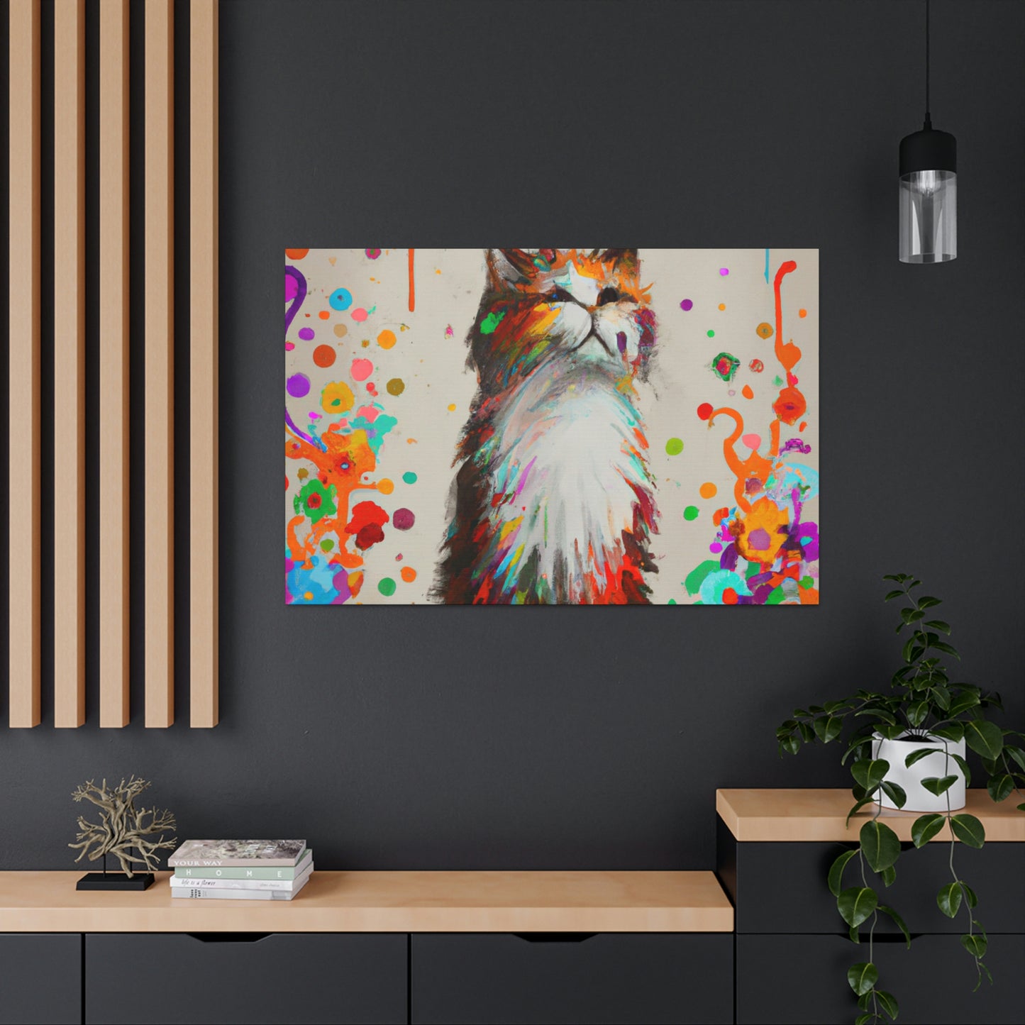 Mew Blooms - Canvas
