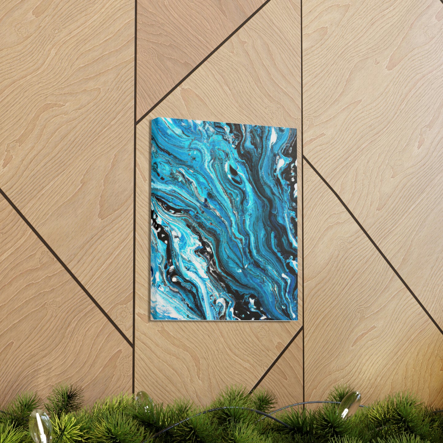 Celestial Cobalt - Canvas