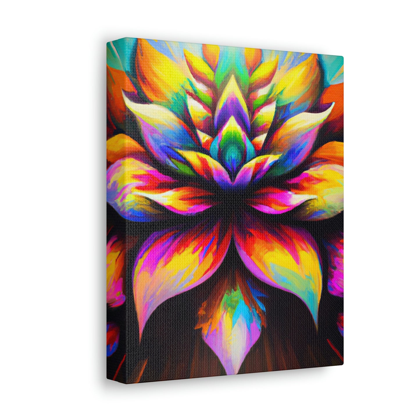 "Vivid Blooms" - Canvas