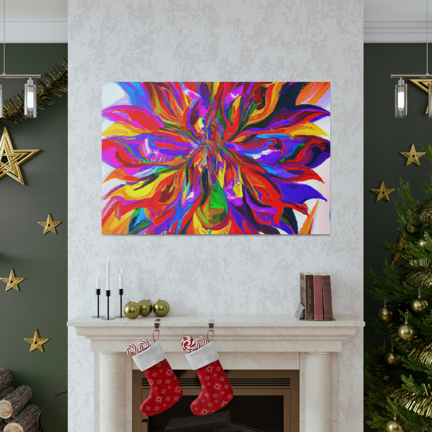 Vibrant Blooms - Canvas