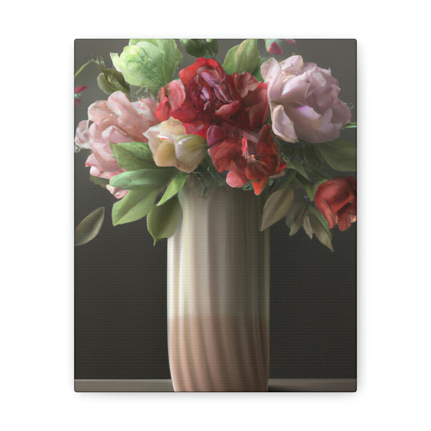 Blossoming Petals Captured - Canvas