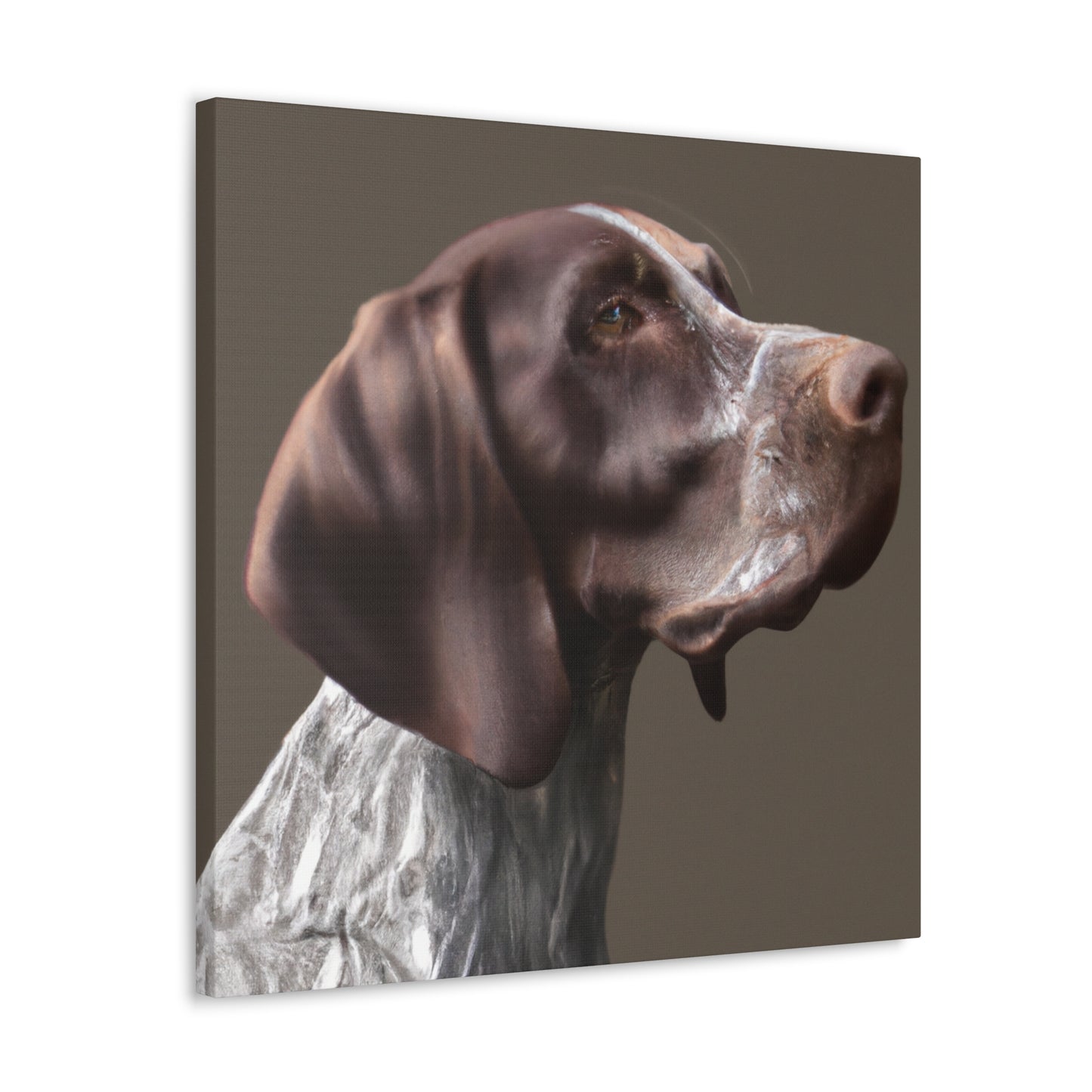 Pointer Perfection. - Canvas