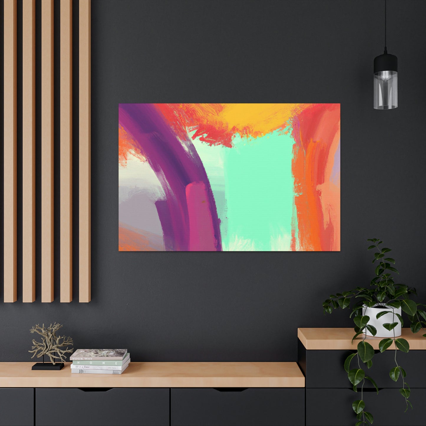 Fiery Dream. - Canvas