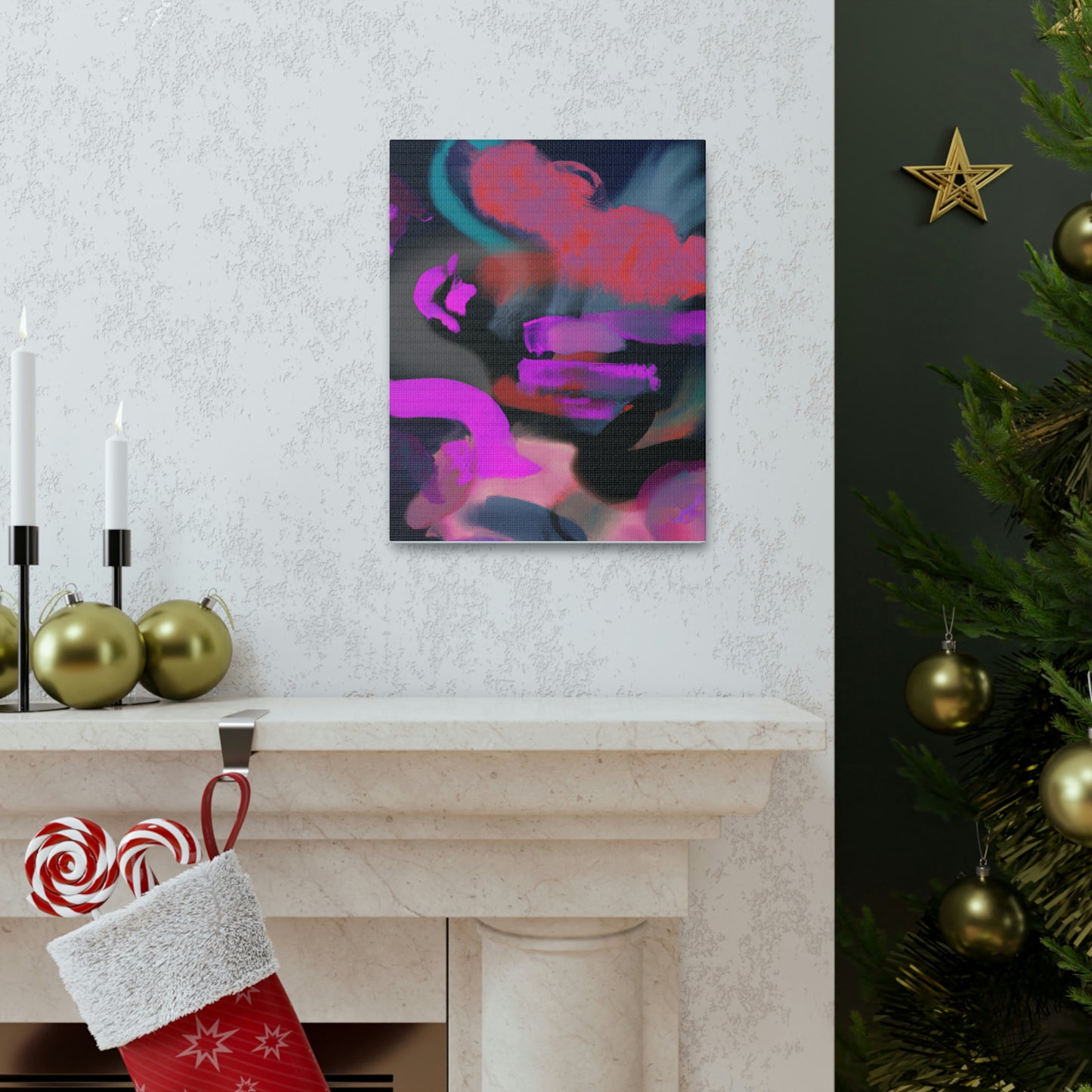 "Fiesta Burst" - Canvas
