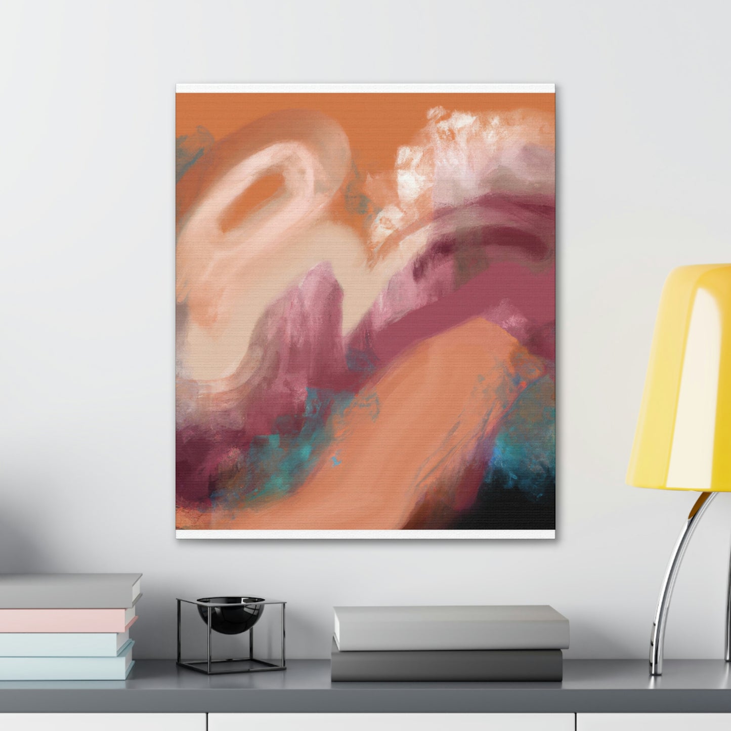"Vibrant Glow" - Canvas