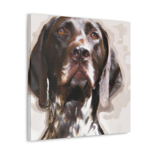 "Pointer Perfection" - Canvas