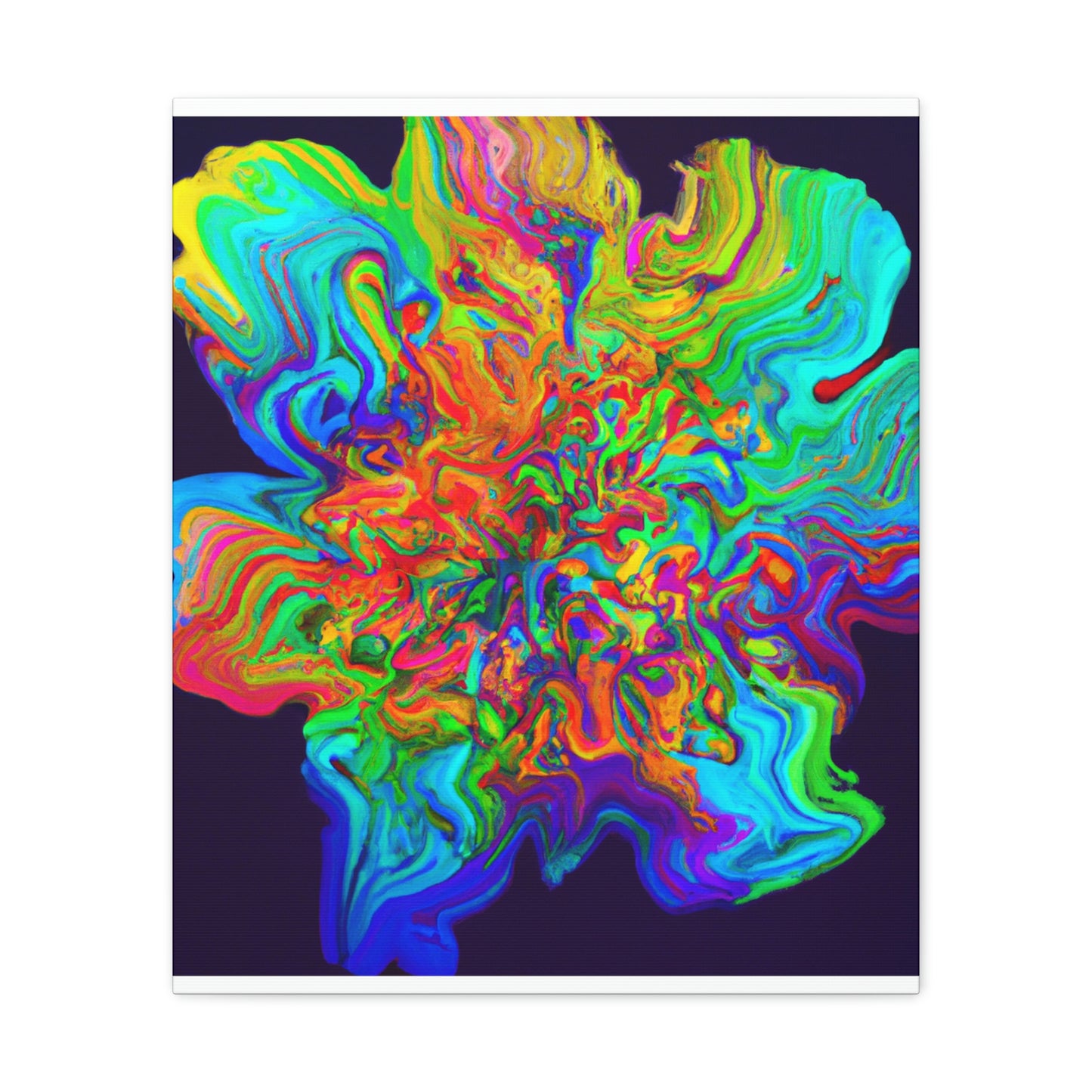 "Vivid Bloom" - Canvas