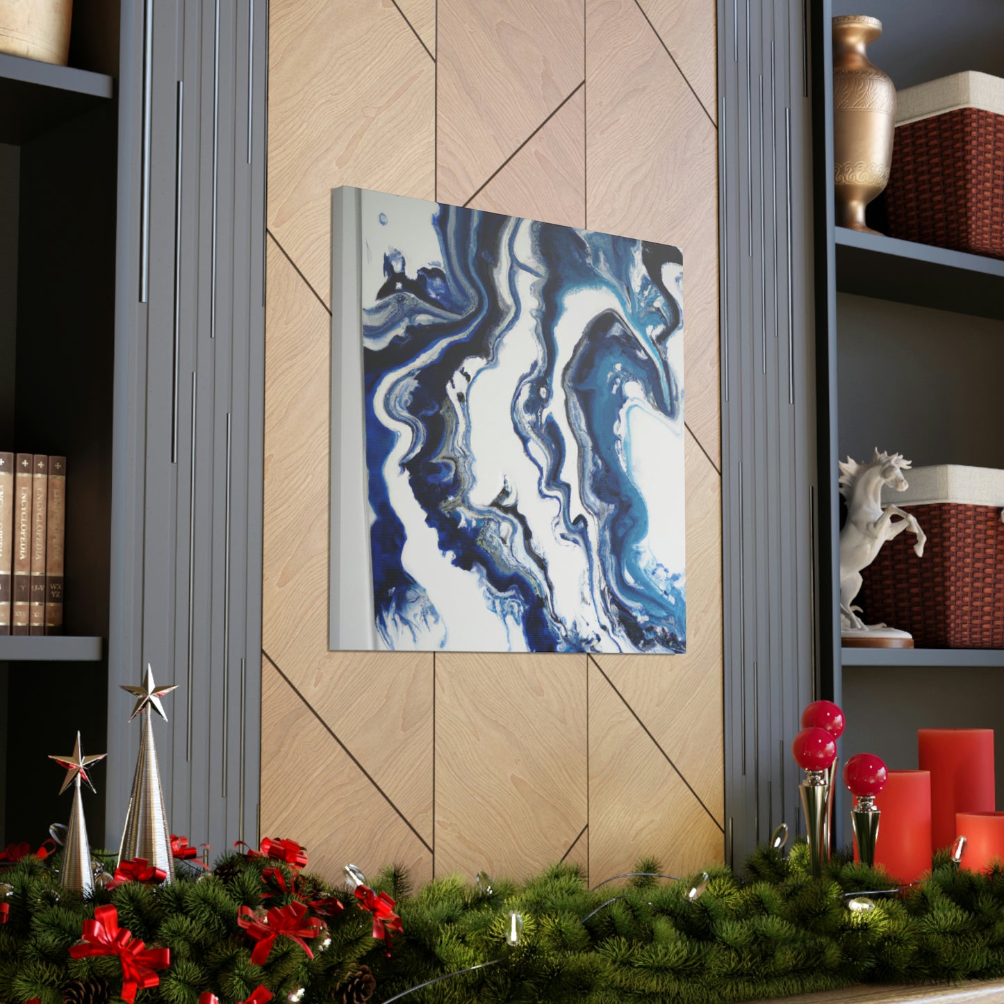 "Blue Bliss" - Canvas