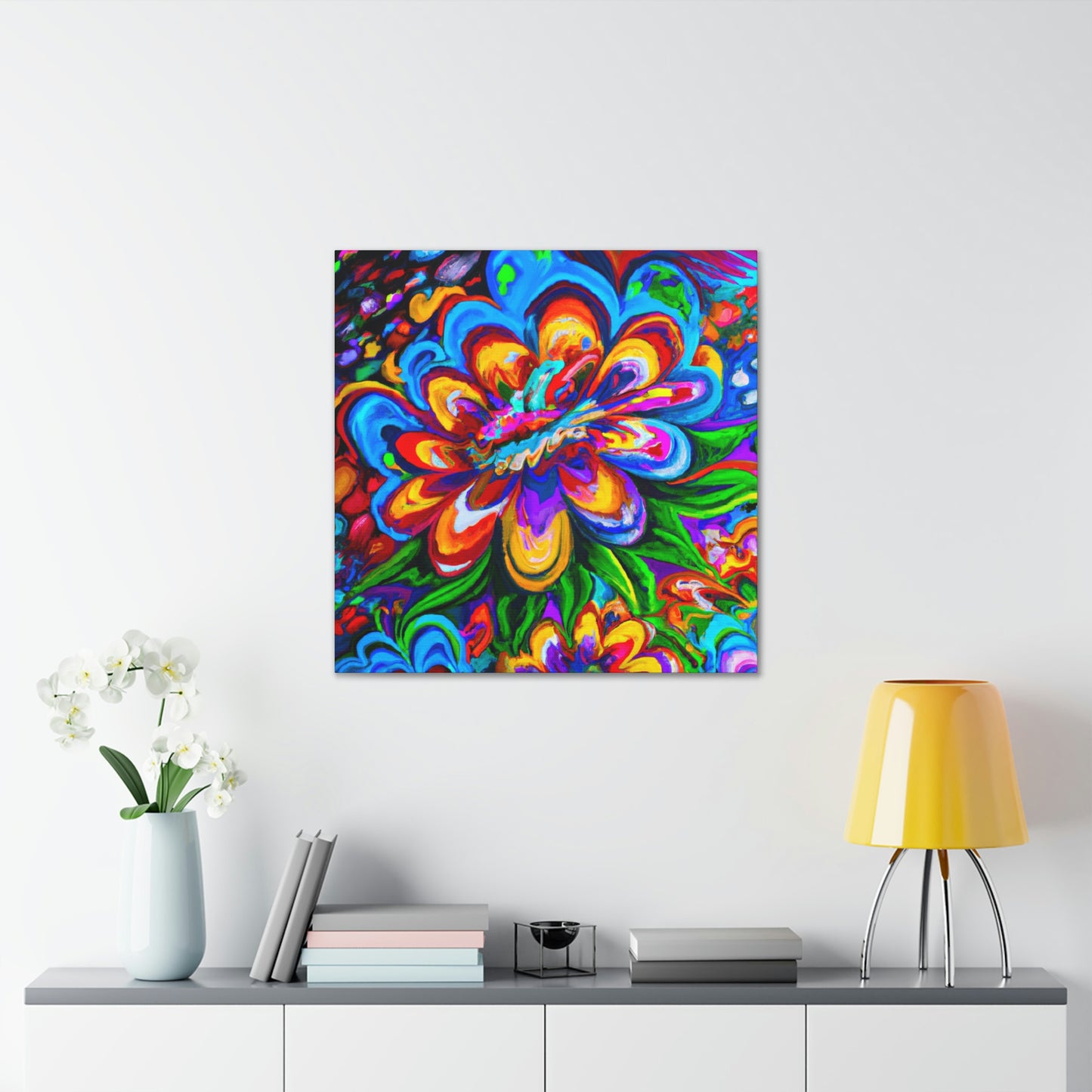 Fantasy Flora. - Canvas