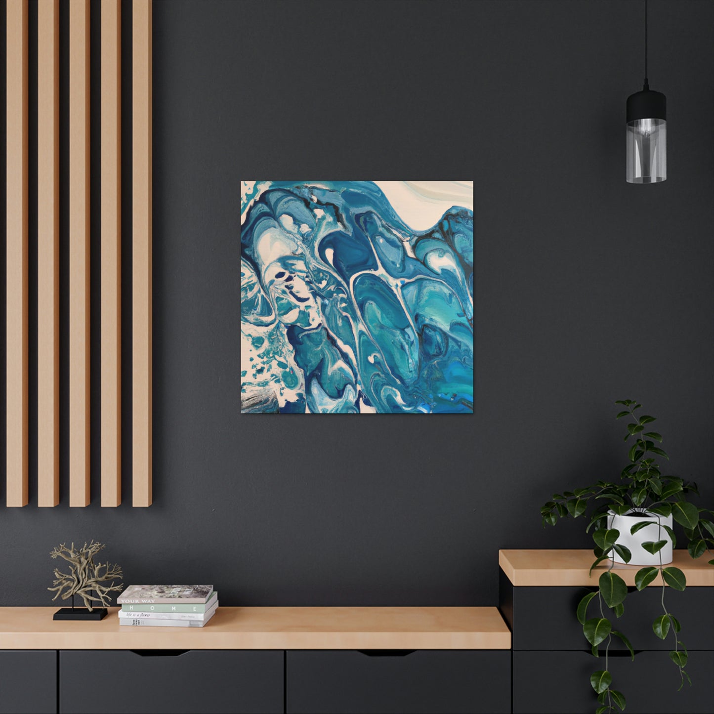 Celestial Flow - Canvas