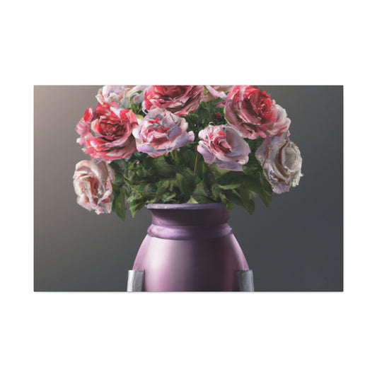 Floral Detail Bliss. - Canvas