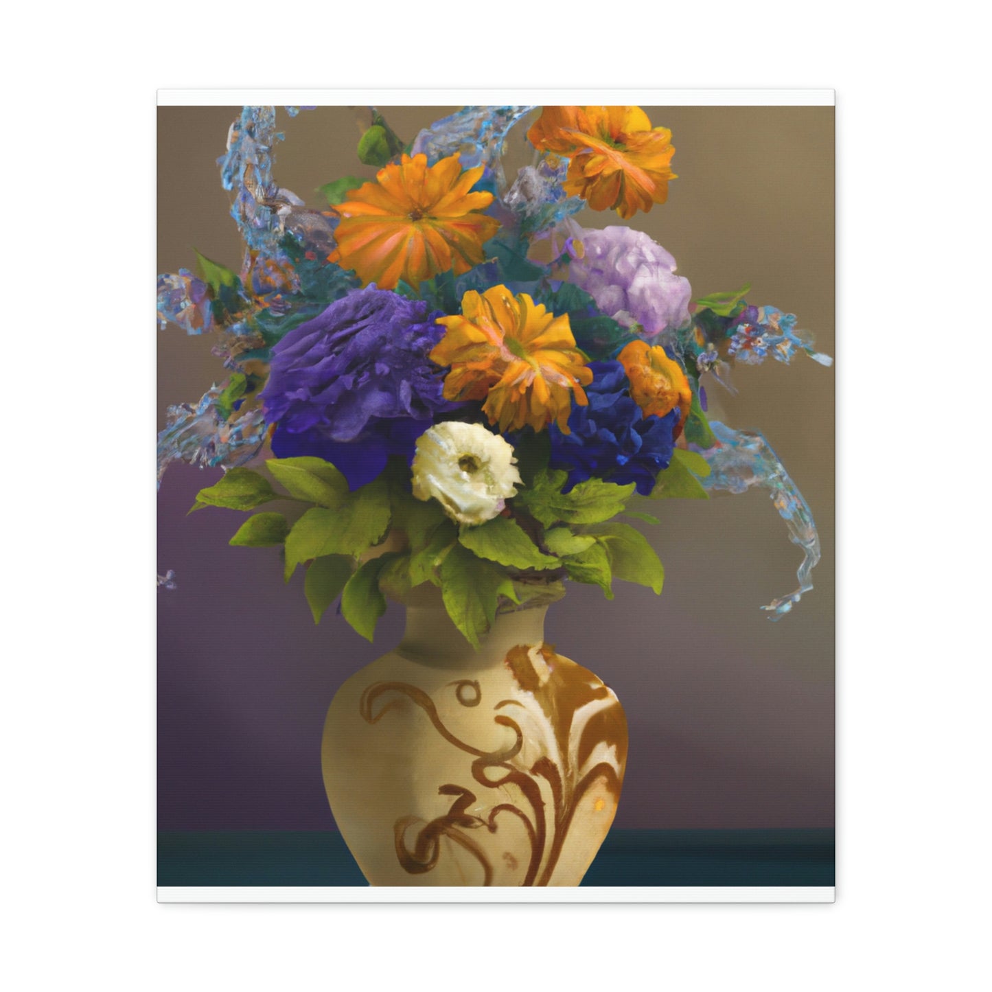 Floral Bliss Life. - Canvas