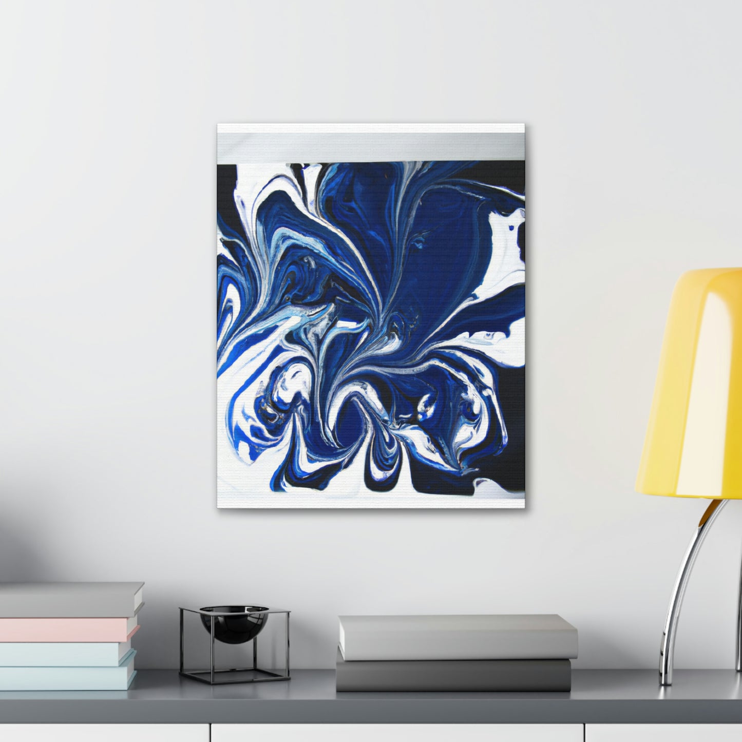 Blue Embrace. - Canvas