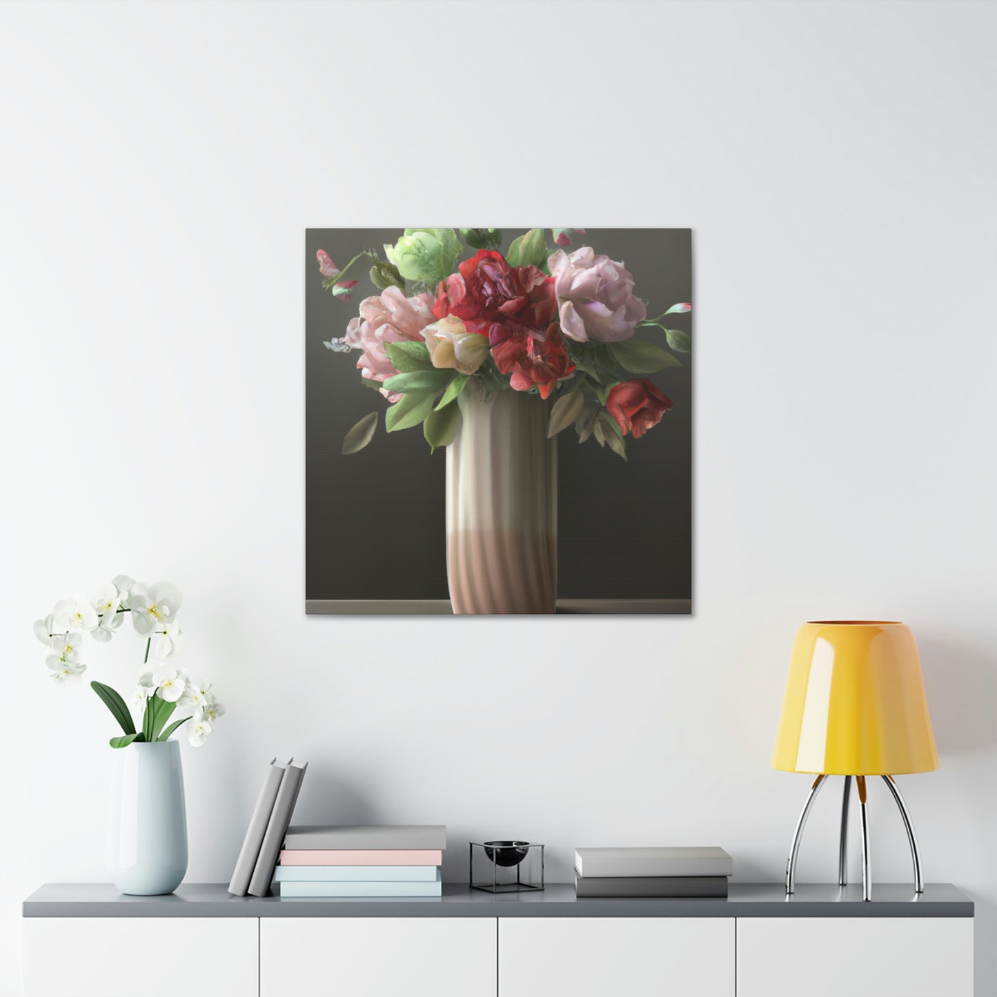 Blossoming Petals Captured - Canvas