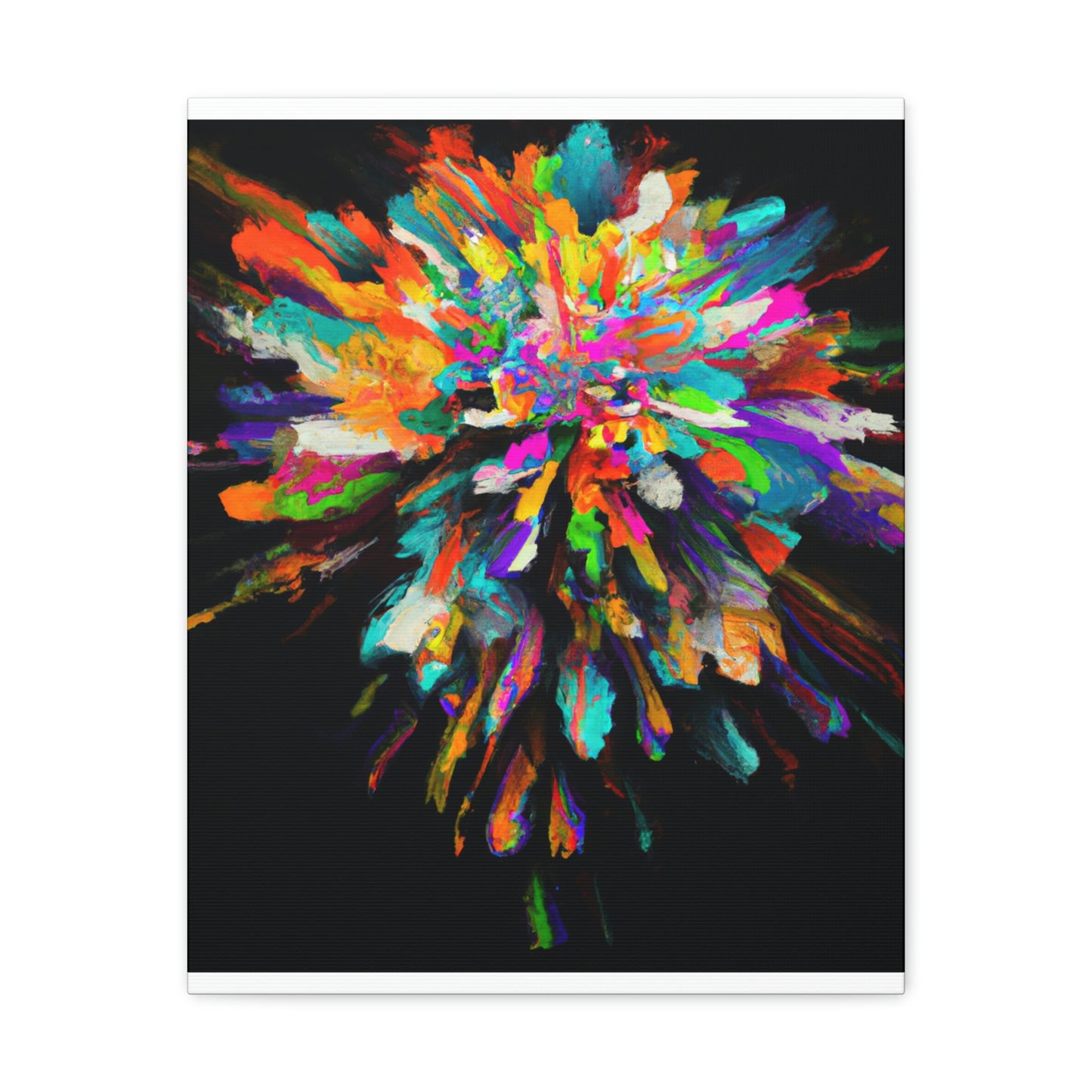 Psychedelic Bloom - Canvas