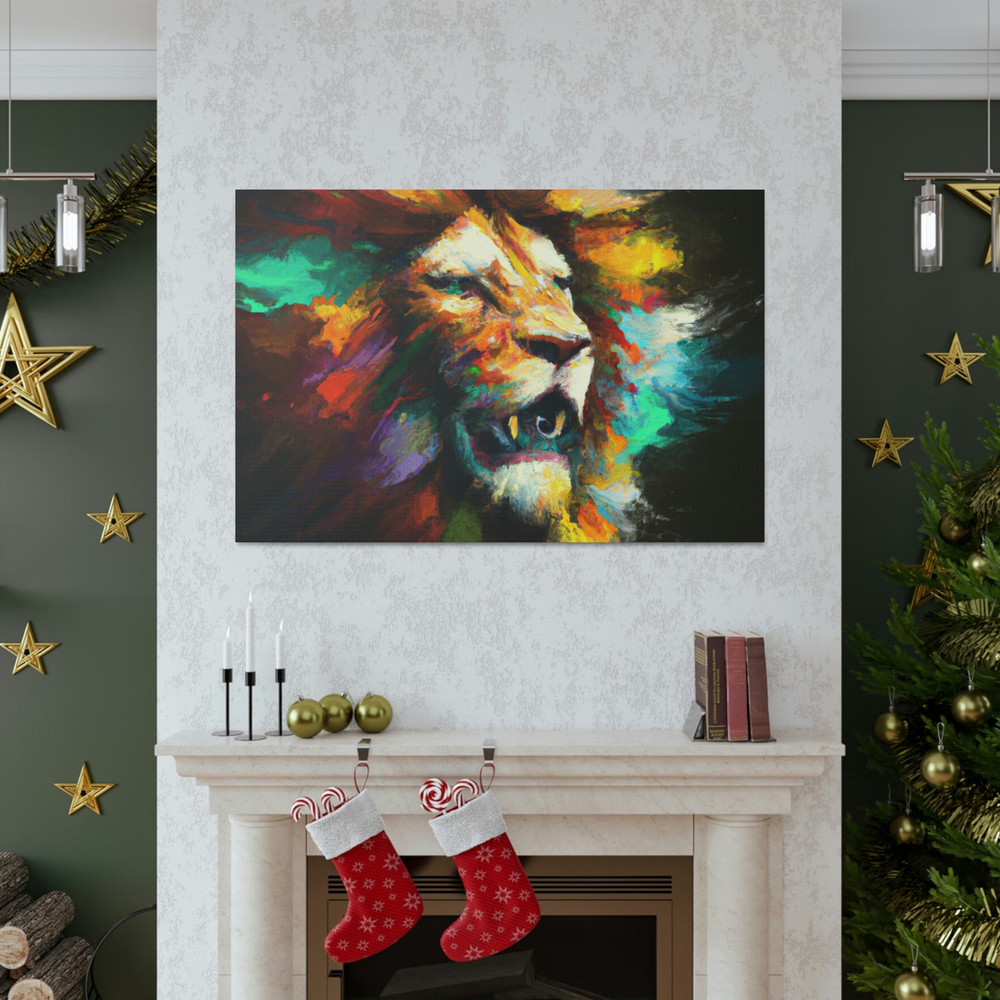 Rainbow Majesty - Canvas