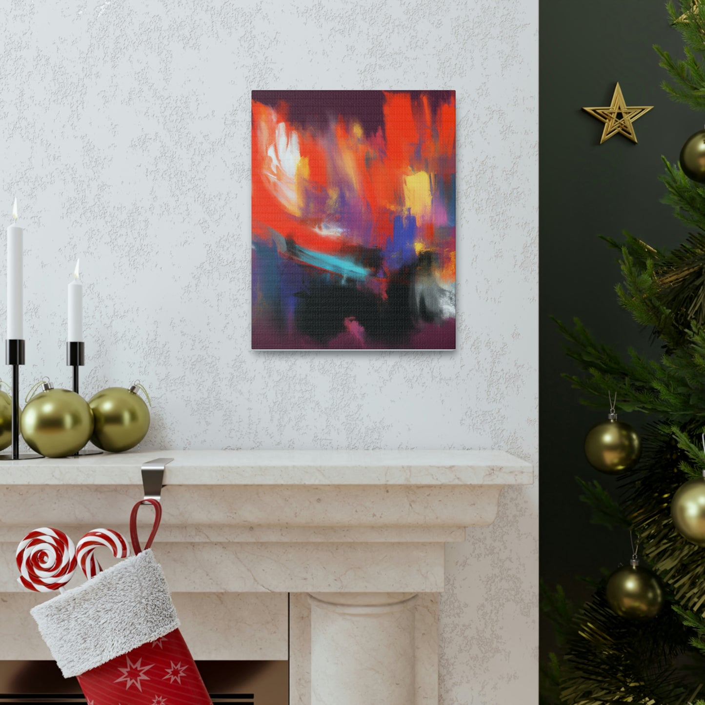 Cosmic Coziness. - Canvas