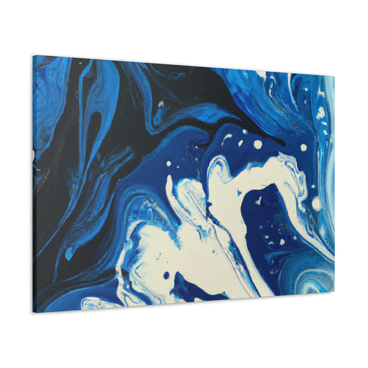 Blue Flux - Canvas