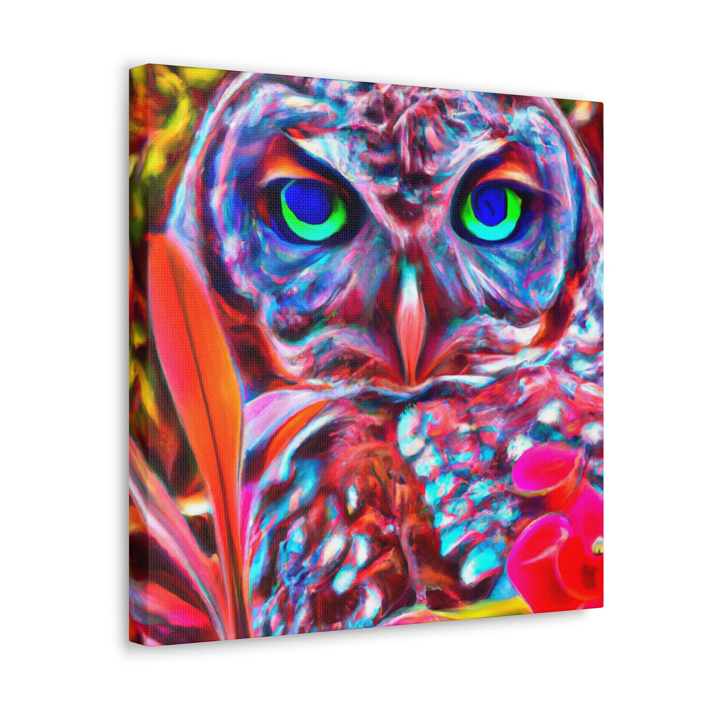 Owl Utopia. - Canvas