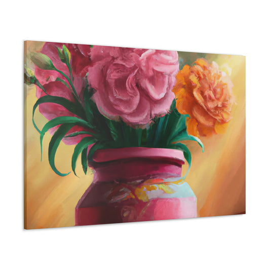 Vase Blossom Bliss - Canvas