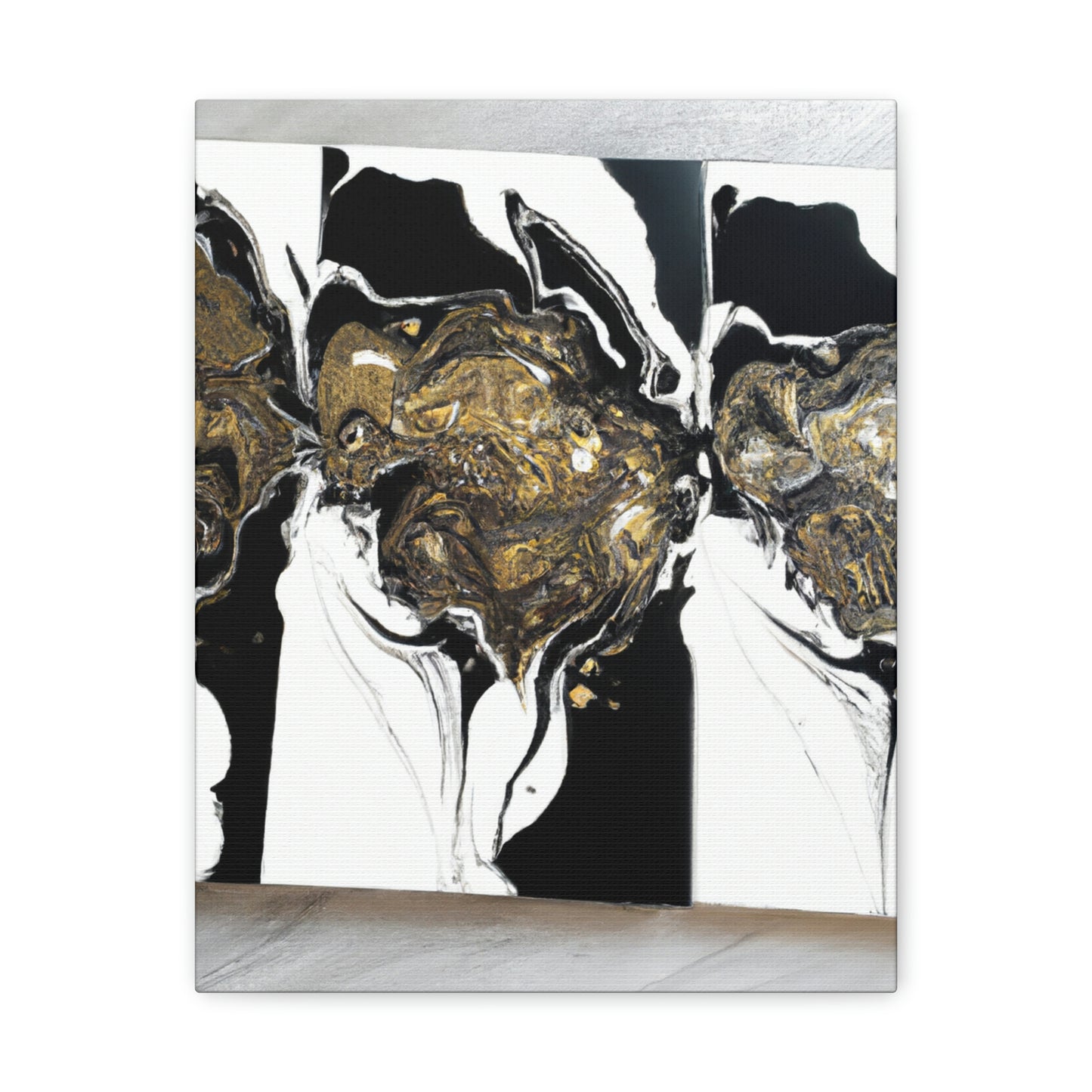 Cosmic Glitter Flow. - Canvas
