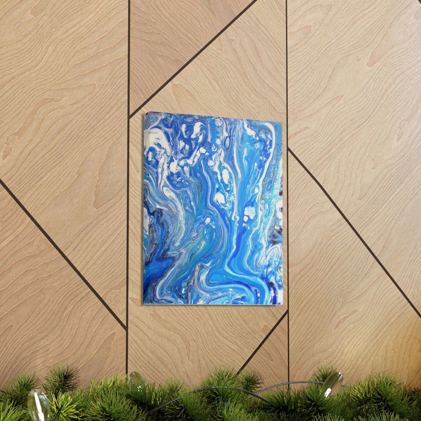 Aqua Bliss. - Canvas