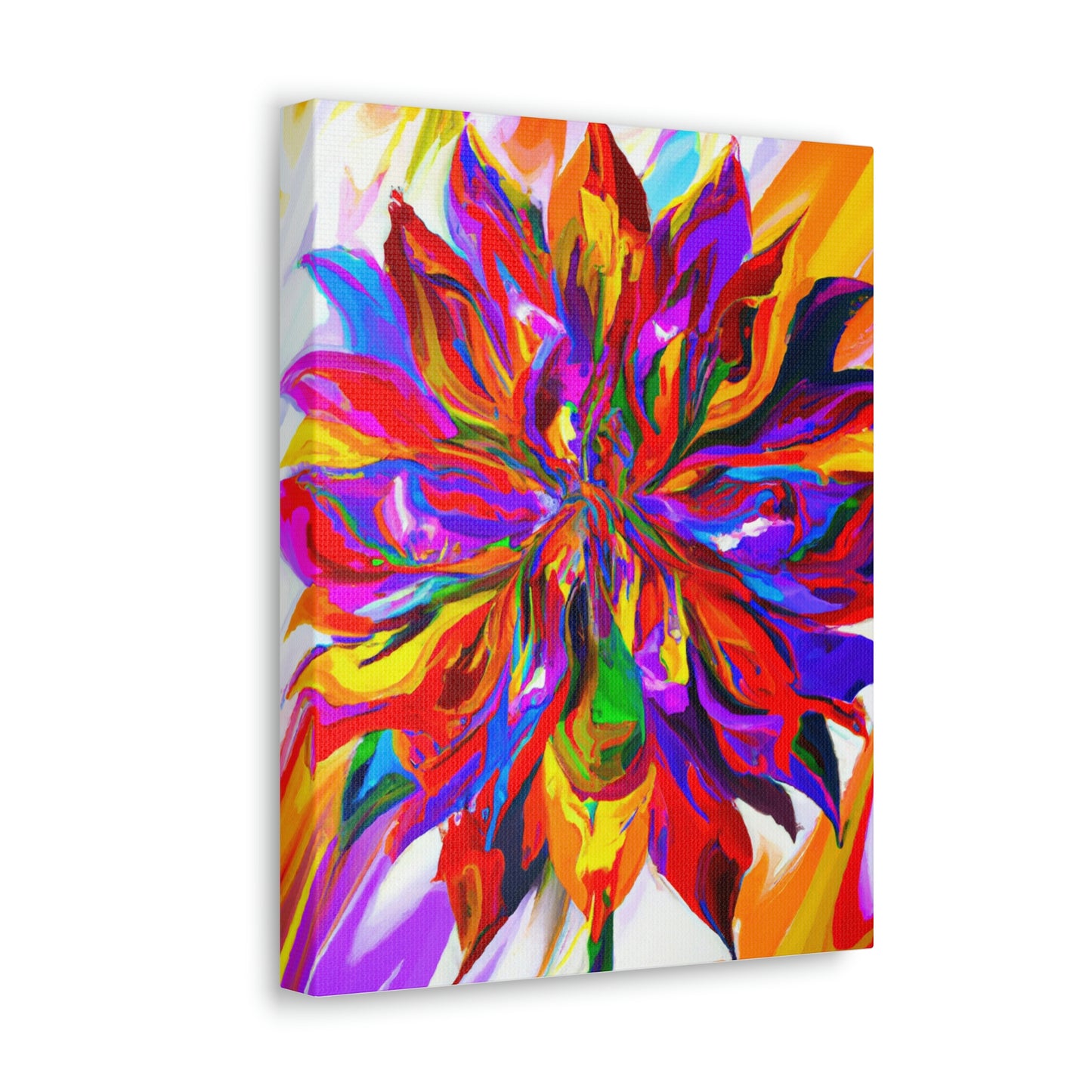 Vibrant Blooms - Canvas