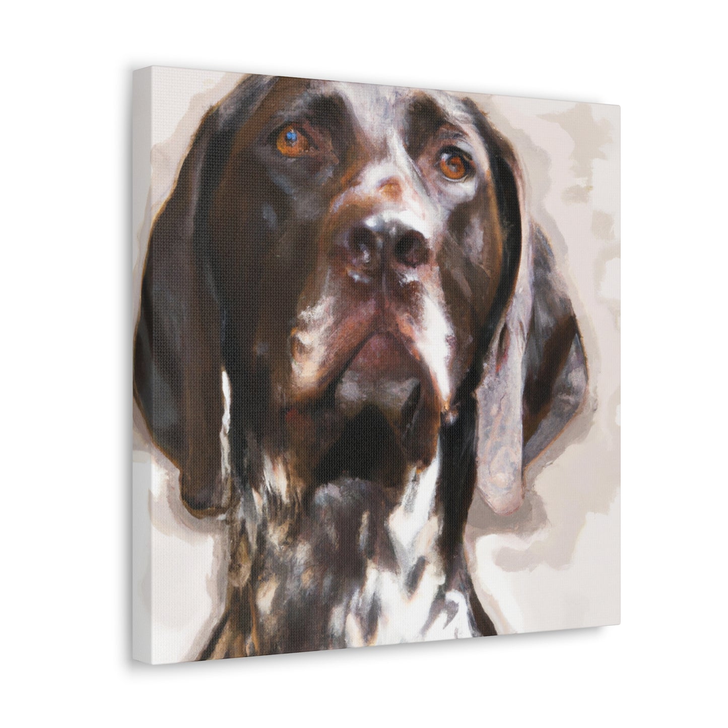 "Pointer Perfection" - Canvas