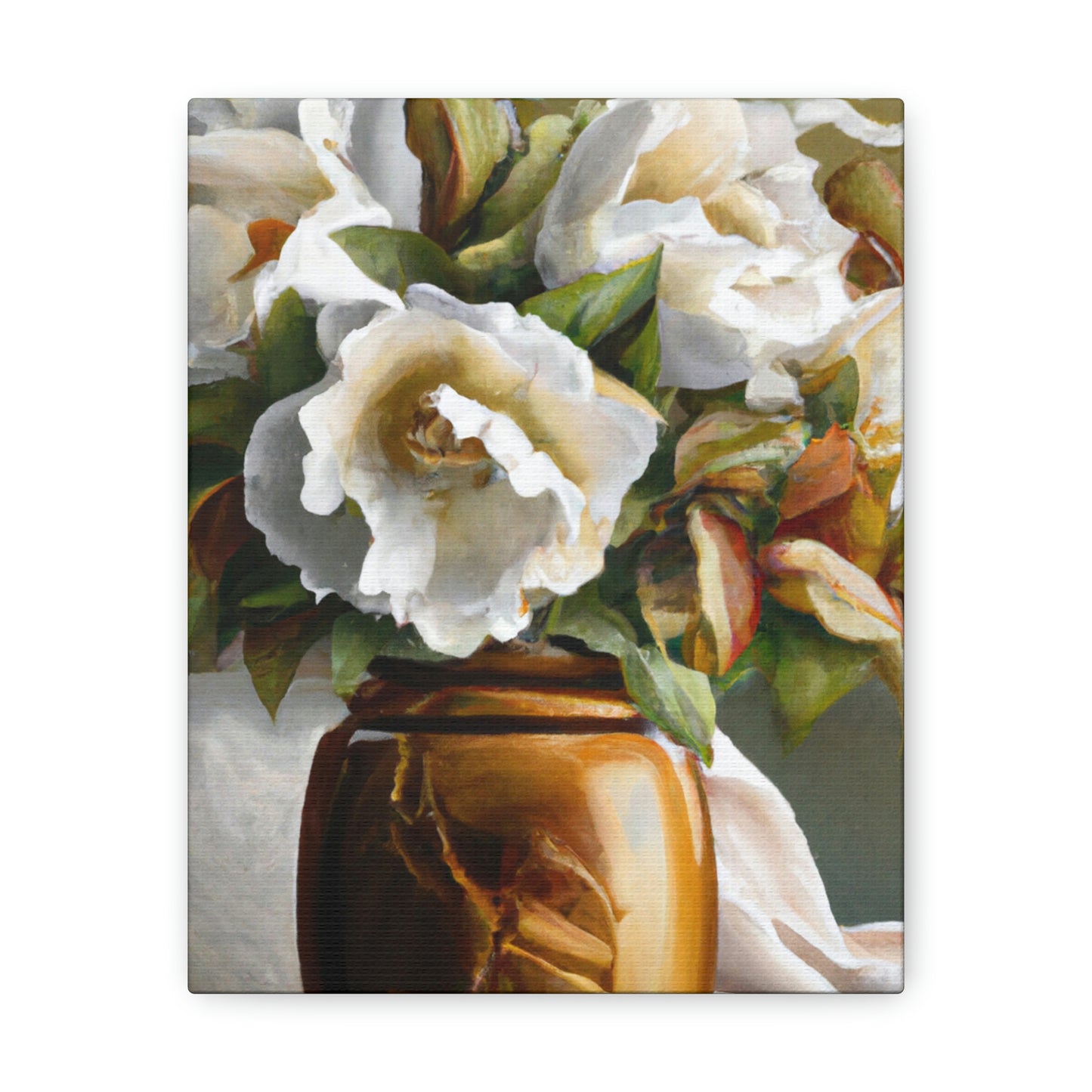 "Floral Vibrance Refined." - Canvas