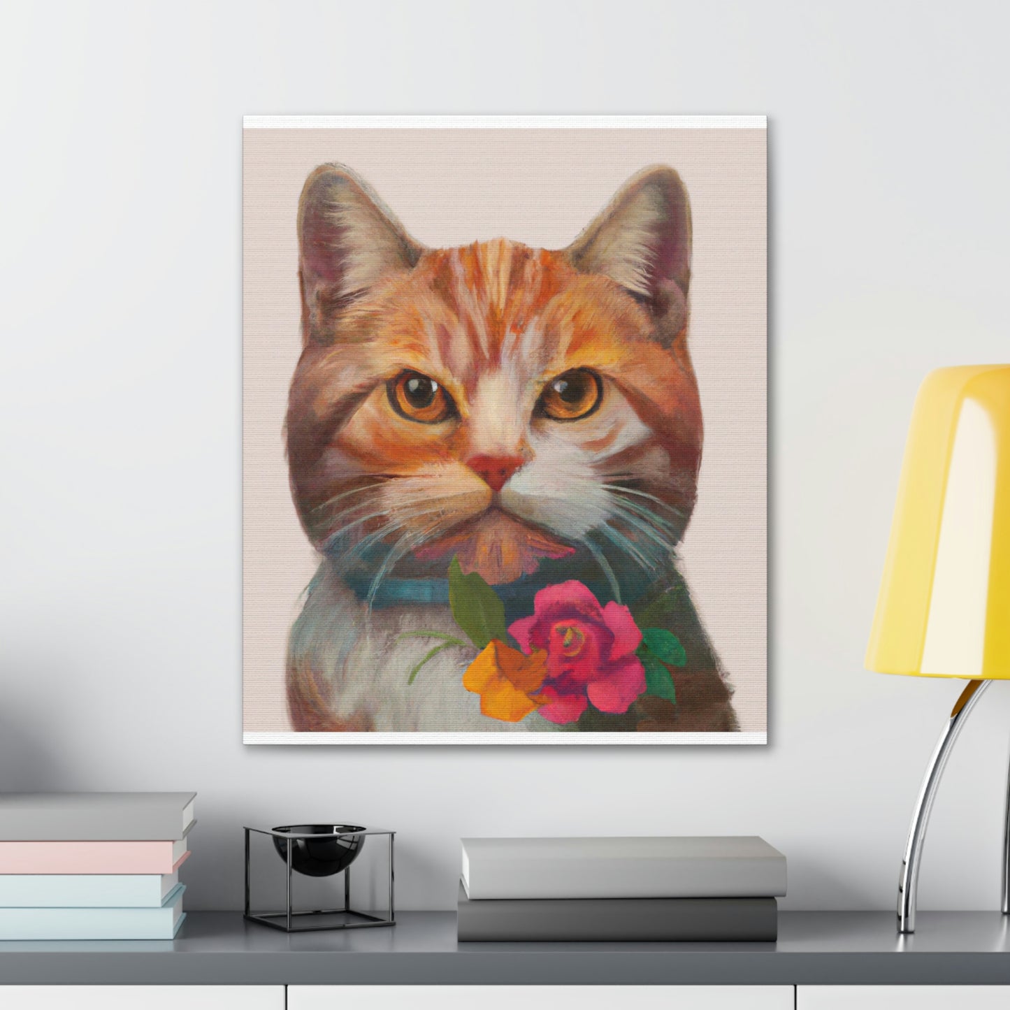 Cat Bliss. - Canvas