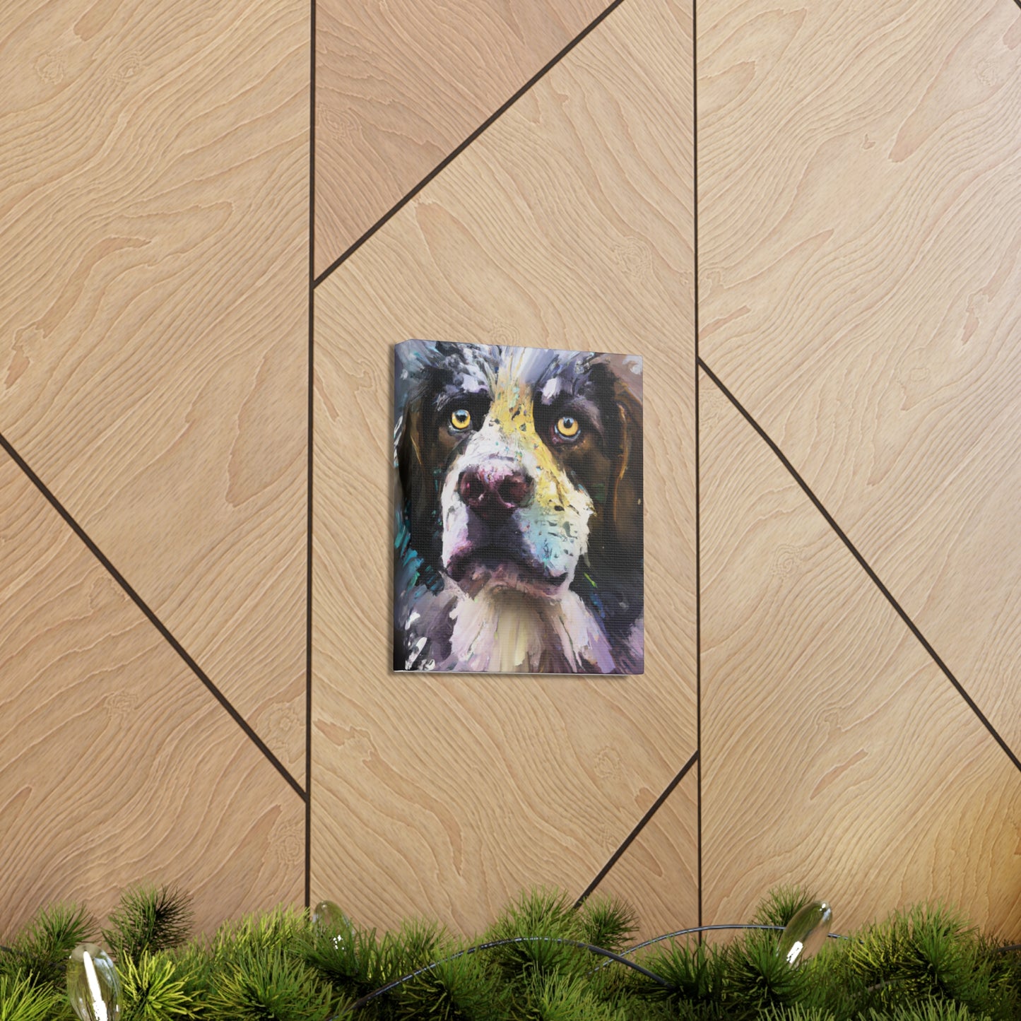 Dogful Vibrancy - Canvas