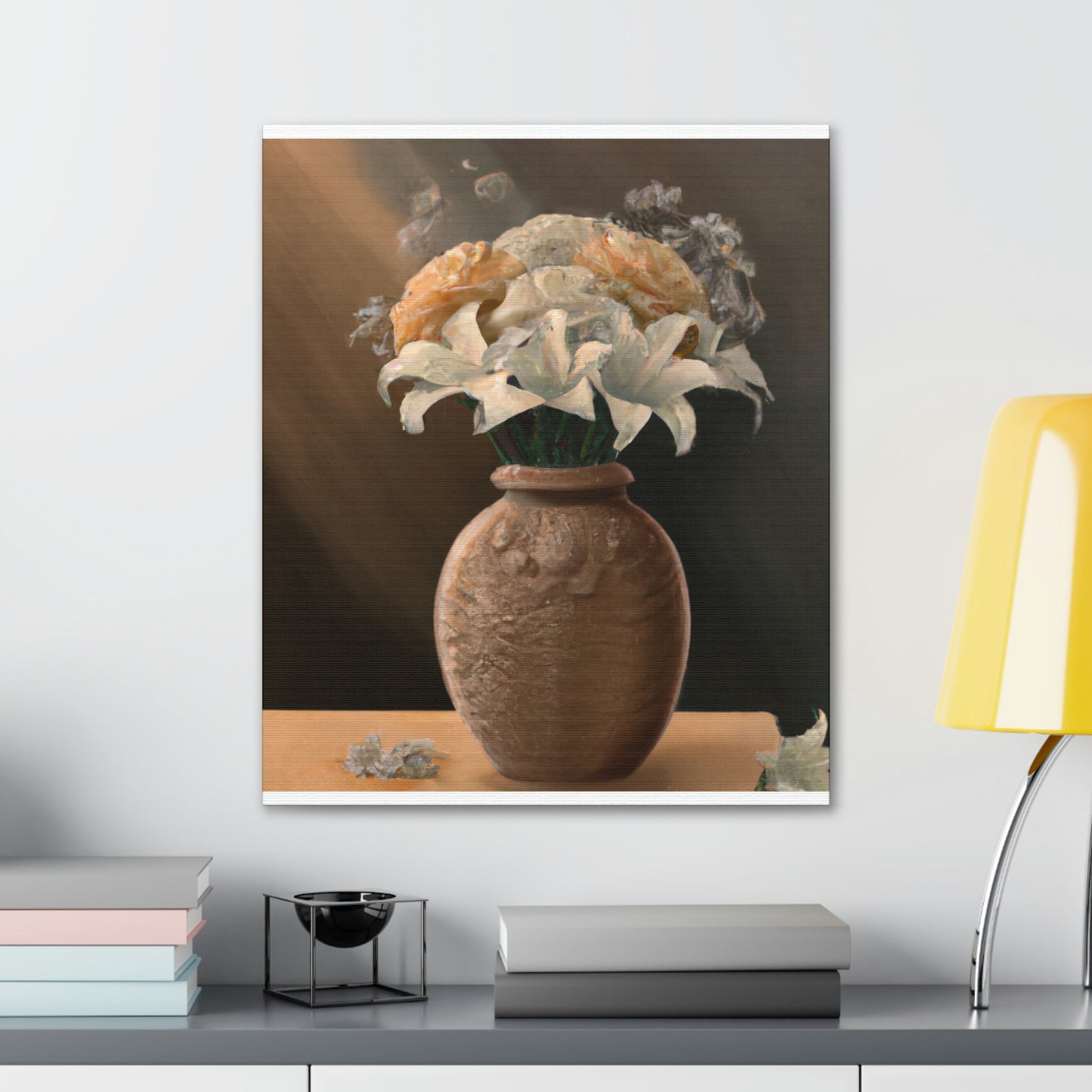 "Intricate Floral Bouquet." - Canvas