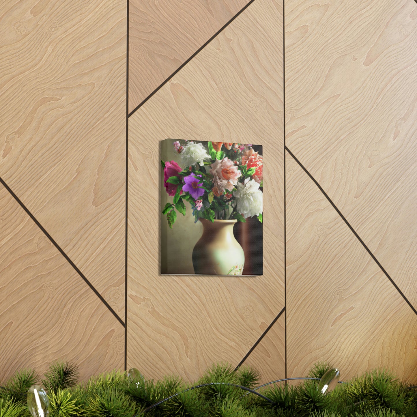 Floral Enchantment. - Canvas