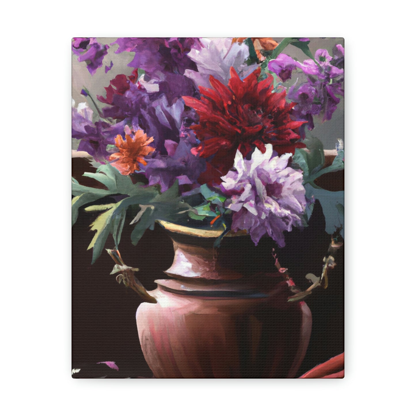 Floral Splendor Dream. - Canvas