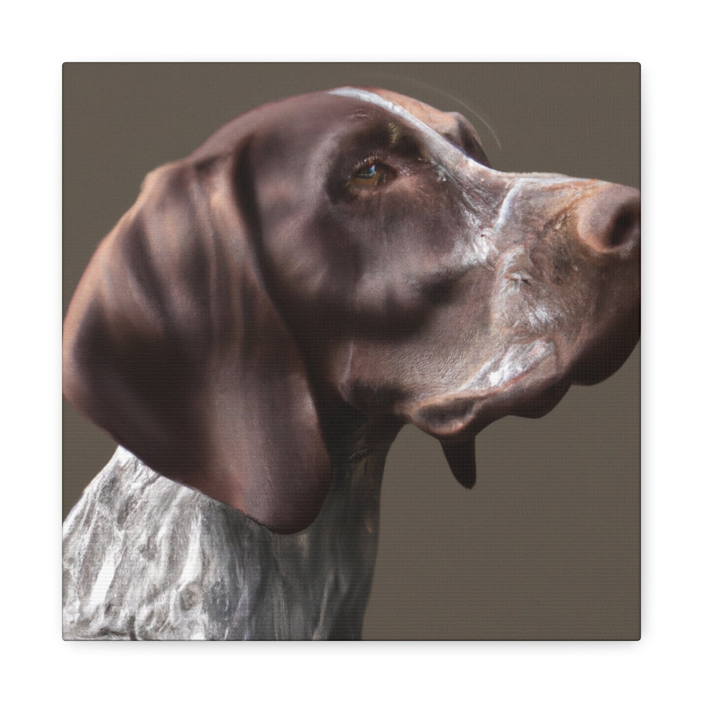 Pointer Perfection. - Canvas