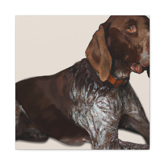 Dog Pointer Splendour - Canvas