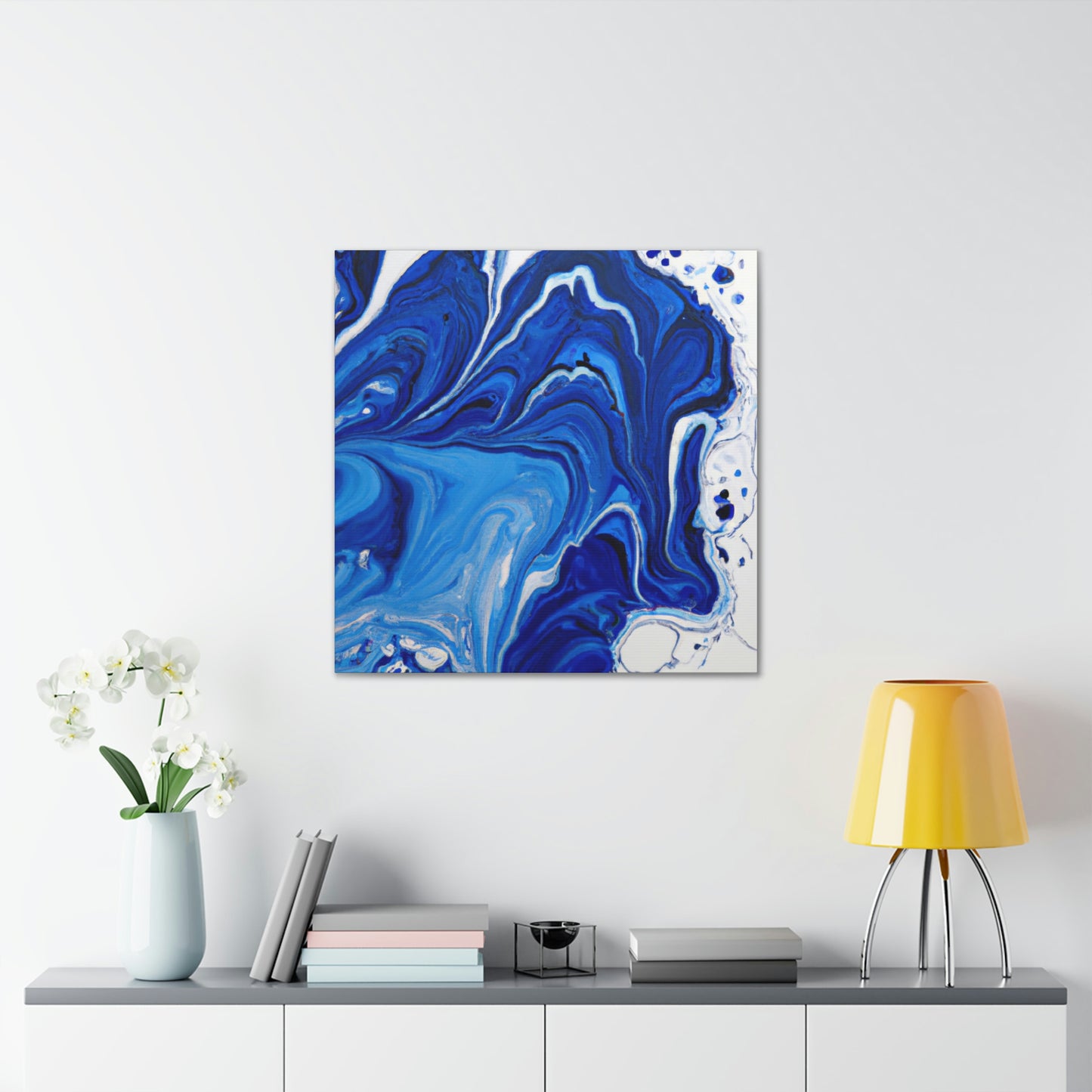 "Aqua Stream" - Canvas