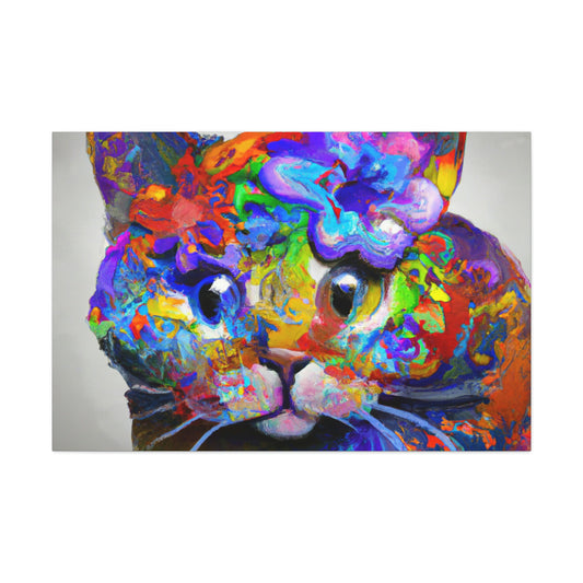 Dreamy Feline - Canvas