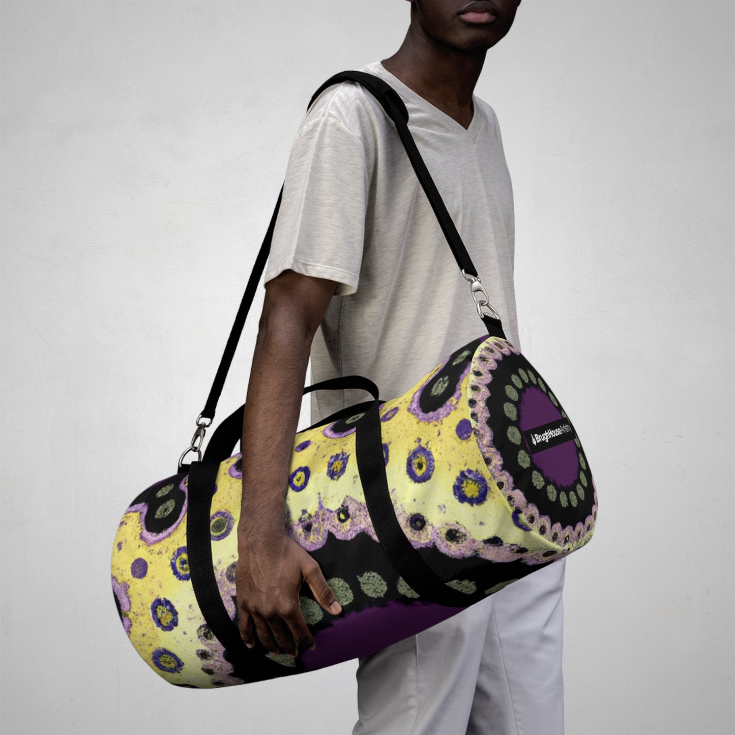 Pastel Weaving. - Duffel bag