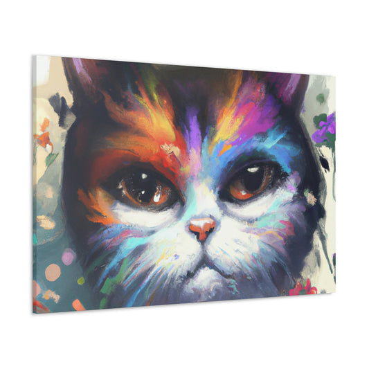 "Dream Cat." - Canvas