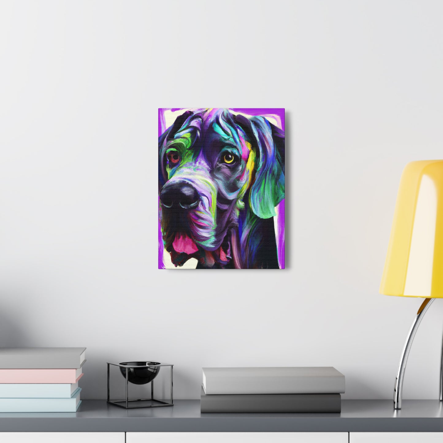 Vibrant Dane Dreams - Canvas