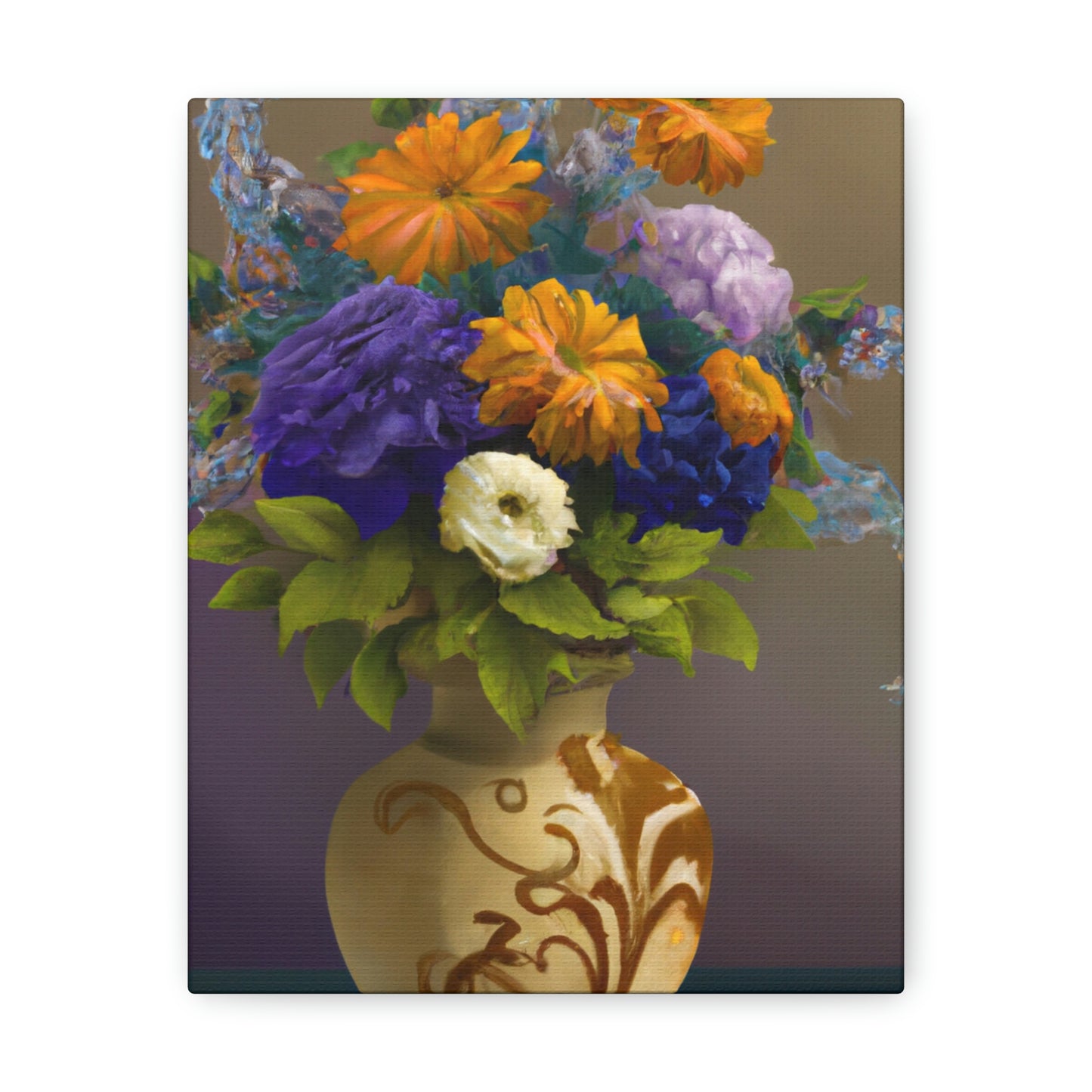 Floral Bliss Life. - Canvas